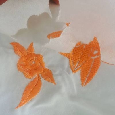 폴리에스터 / 면 embroidery 뒷면 간부화 쉬운 찢기 기능