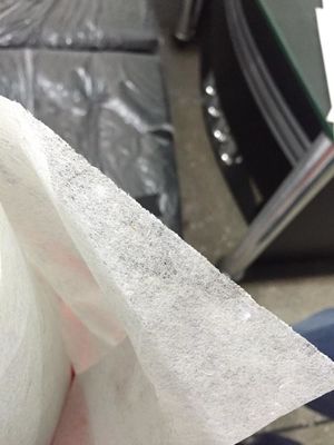 제품 목화 직물 부착 후기 종이 인트라인링/안정제 20gsm-120gsm