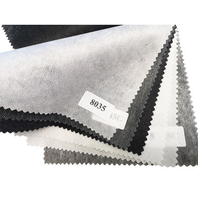 가옥신 (Gaoxin) 의 직물 20gsm-83gsm 폴리에스테르 핫 롤링 퓨지블 인트라인링